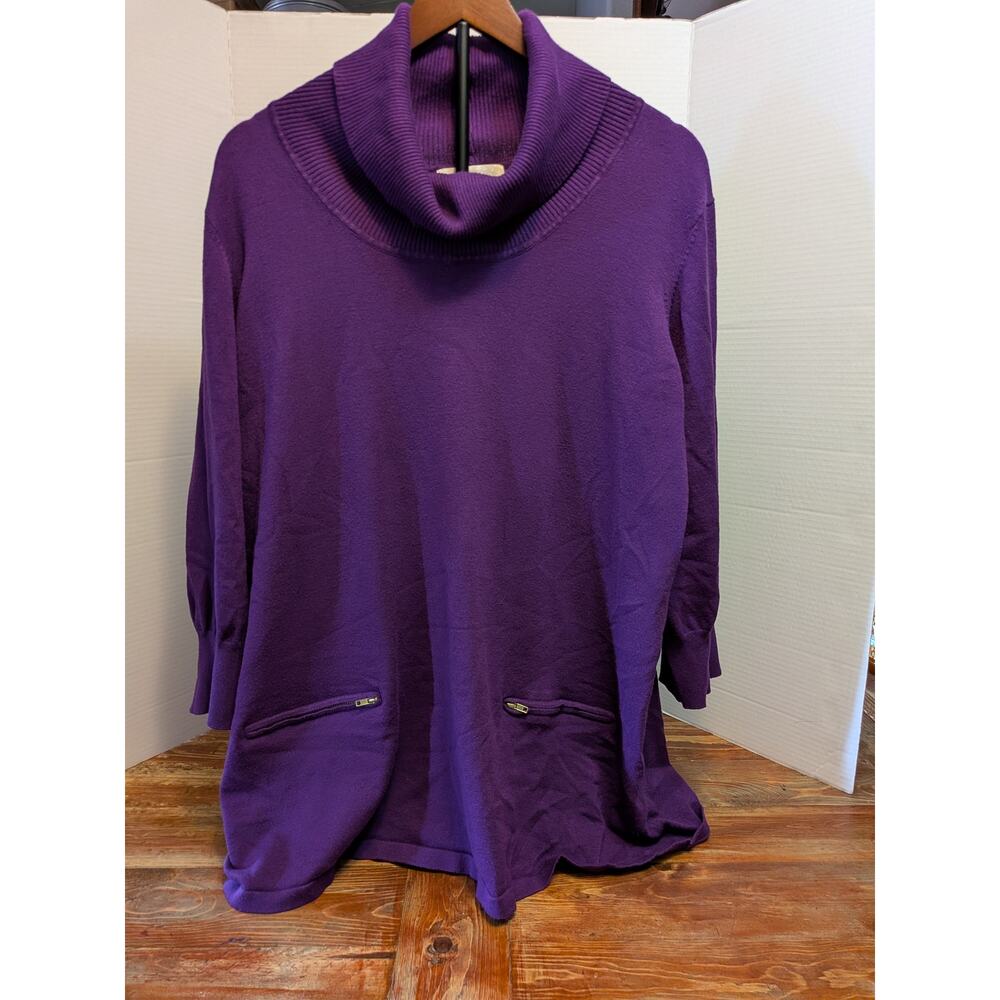 Carolyn Taylor Women's Purple Sweater